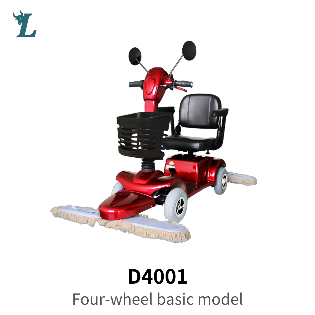 Four-Wheel Basic Dust Cart